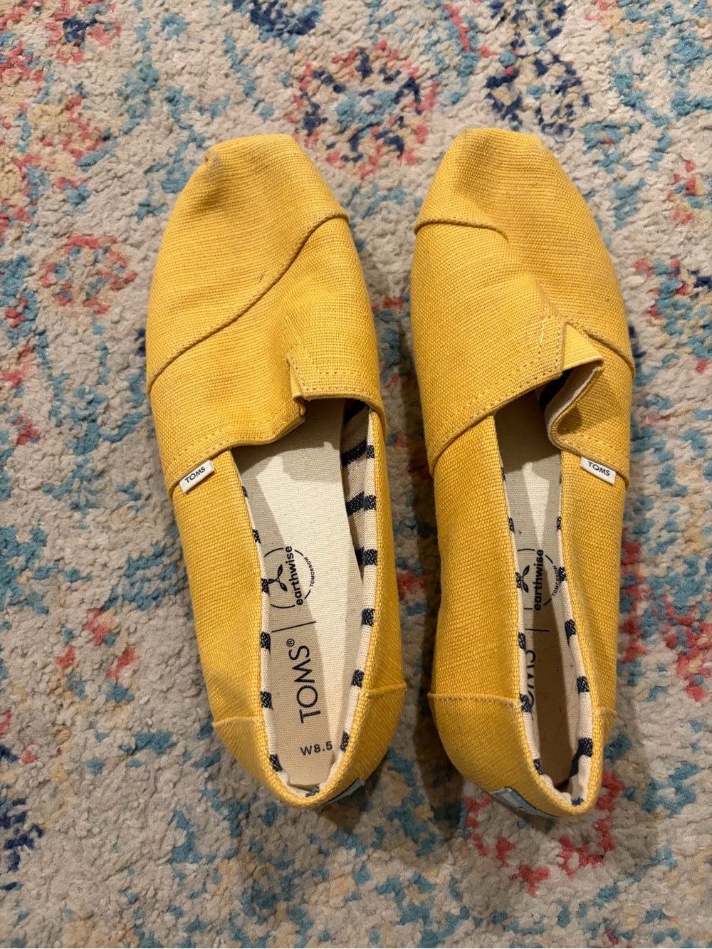 Toms Yellow Canvas